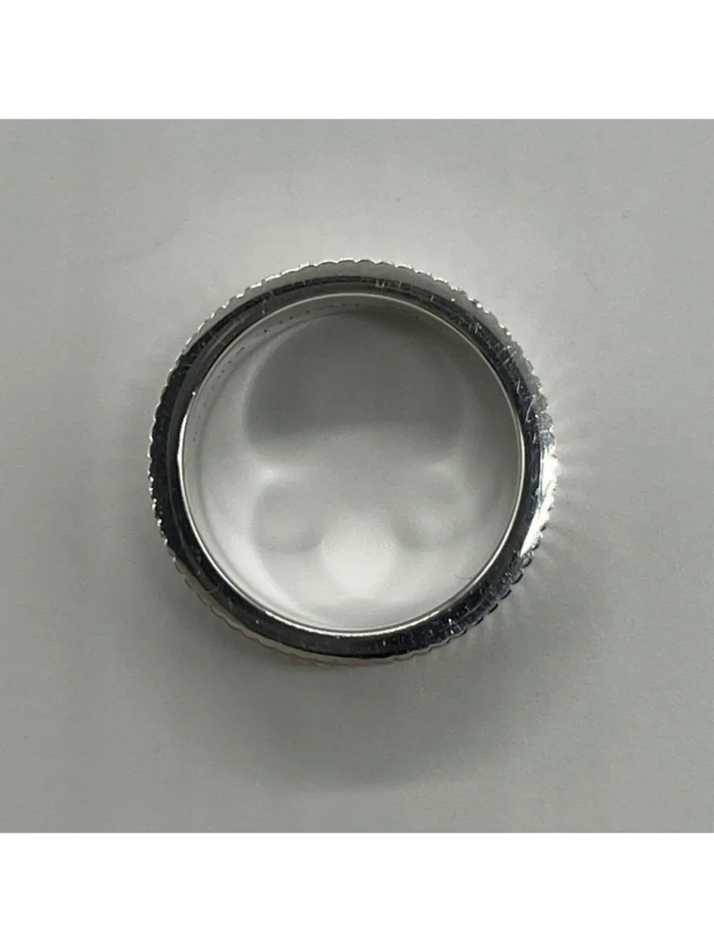 Tiffany & Co Coin Edge Ring 11 SV 925